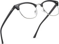 NSSIW Blue Light Glasses for Men and Women, Advanced Computer Gaming Glasses, Semi Rimless Glasses with Blue light Blocking
