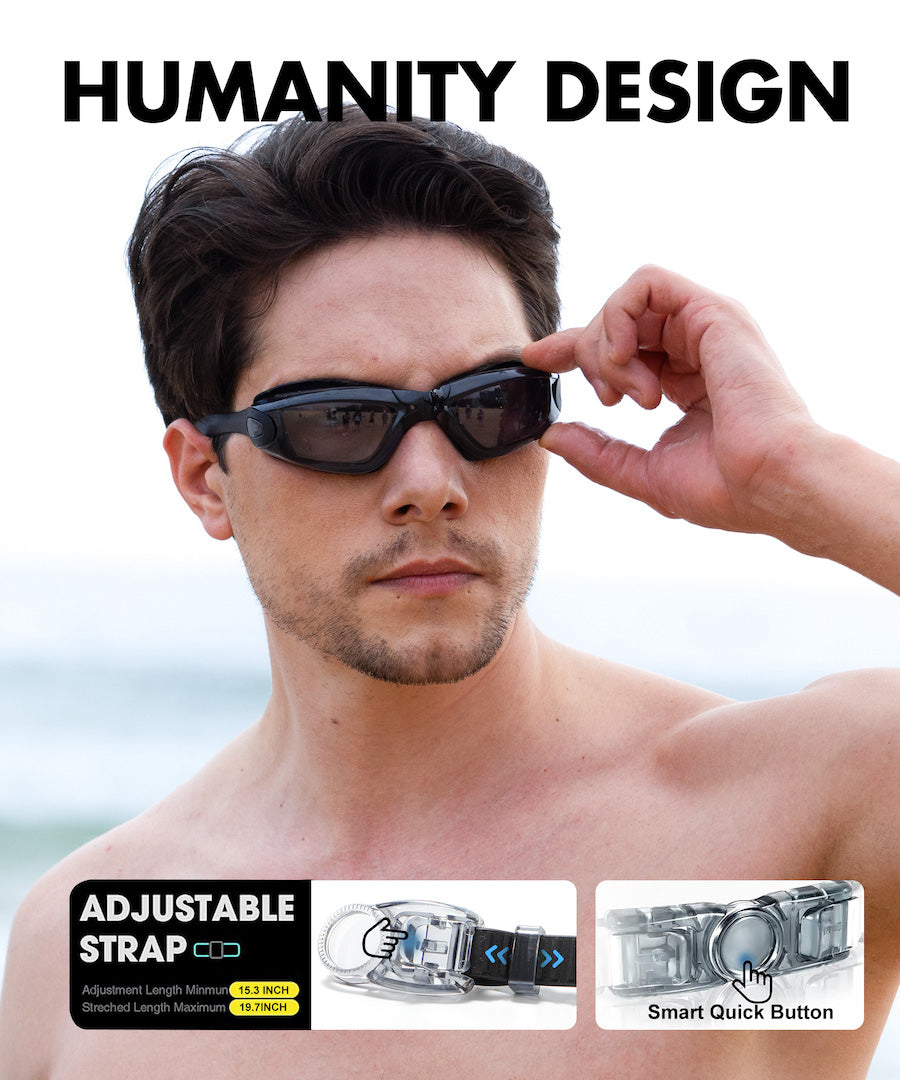 NSSIW Swim goggles with UV400