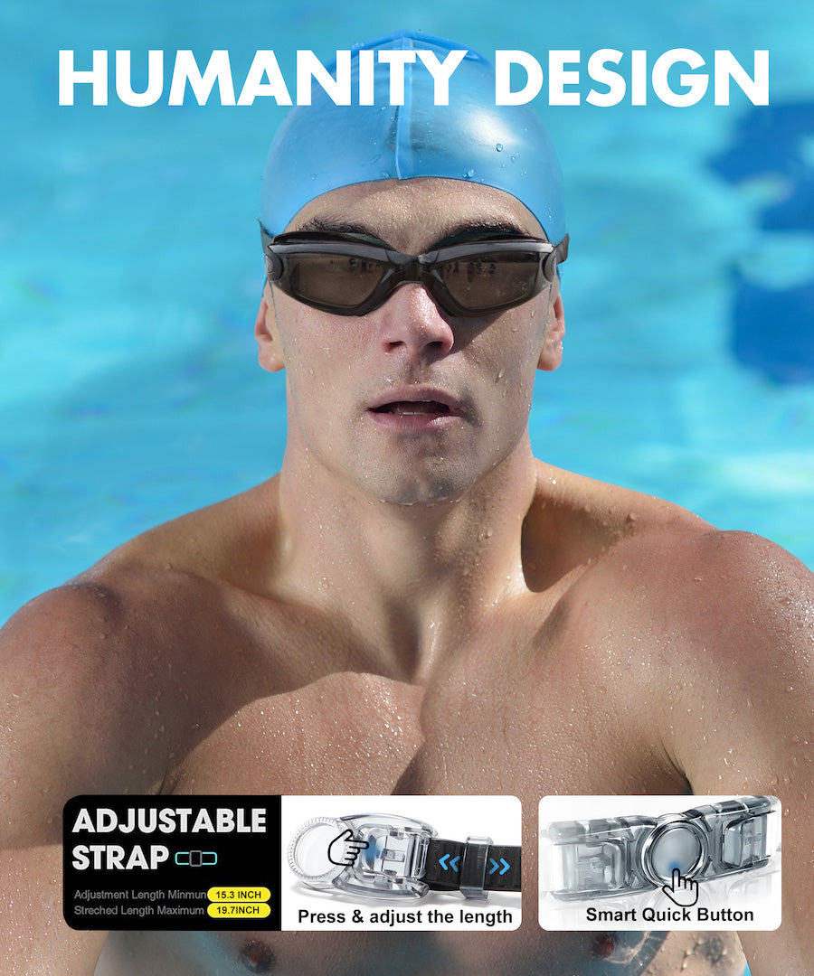 NSSIW Swim goggles with UV400