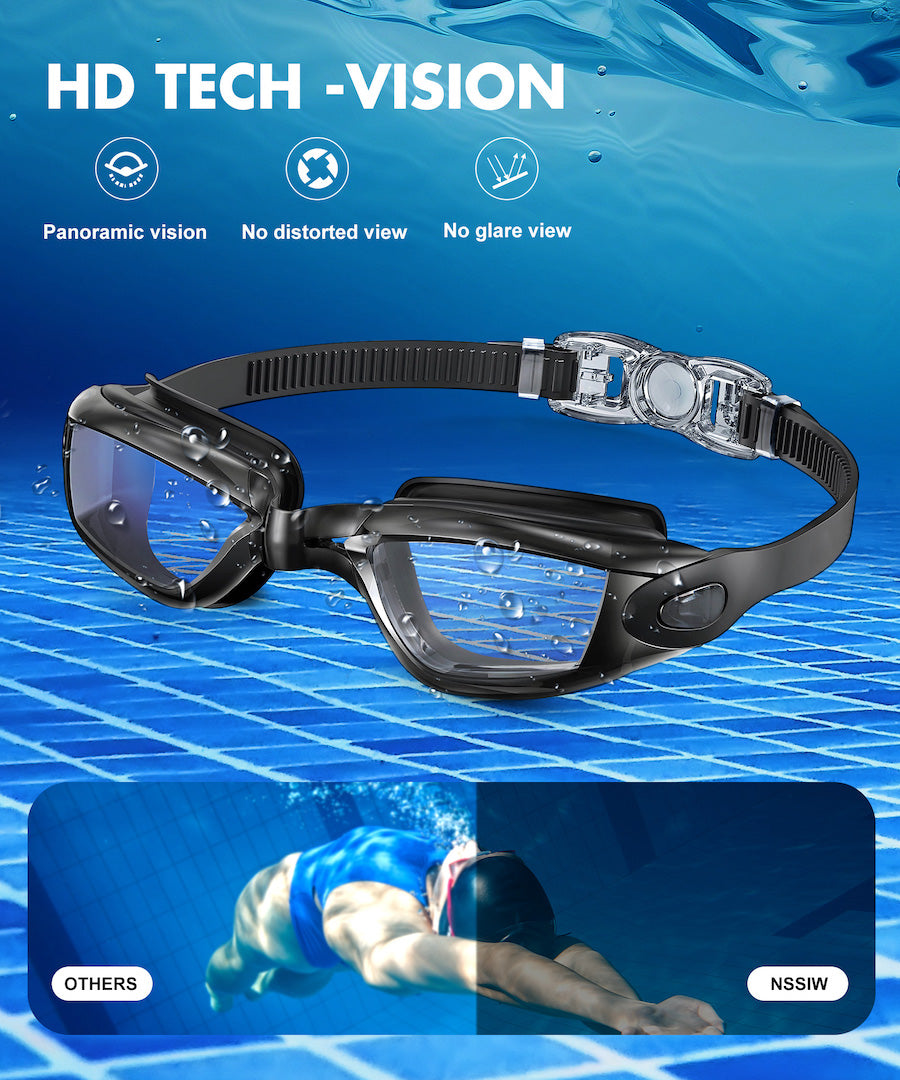 NSSIW Swim goggles with UV400