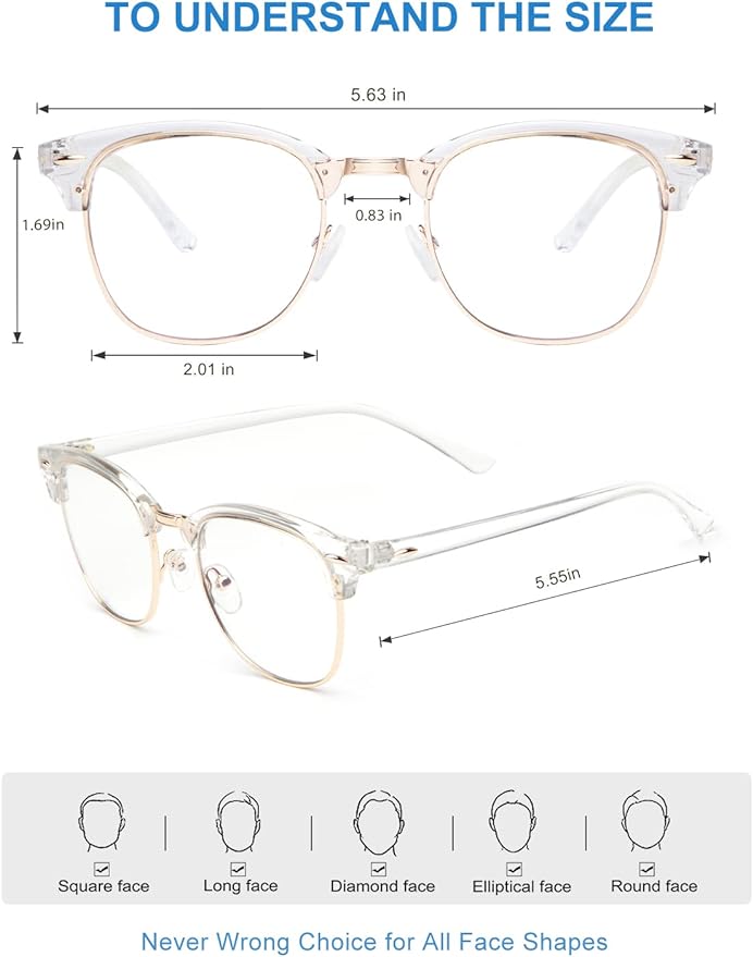 NSSIW Frames for eyeglasses and pince-nez