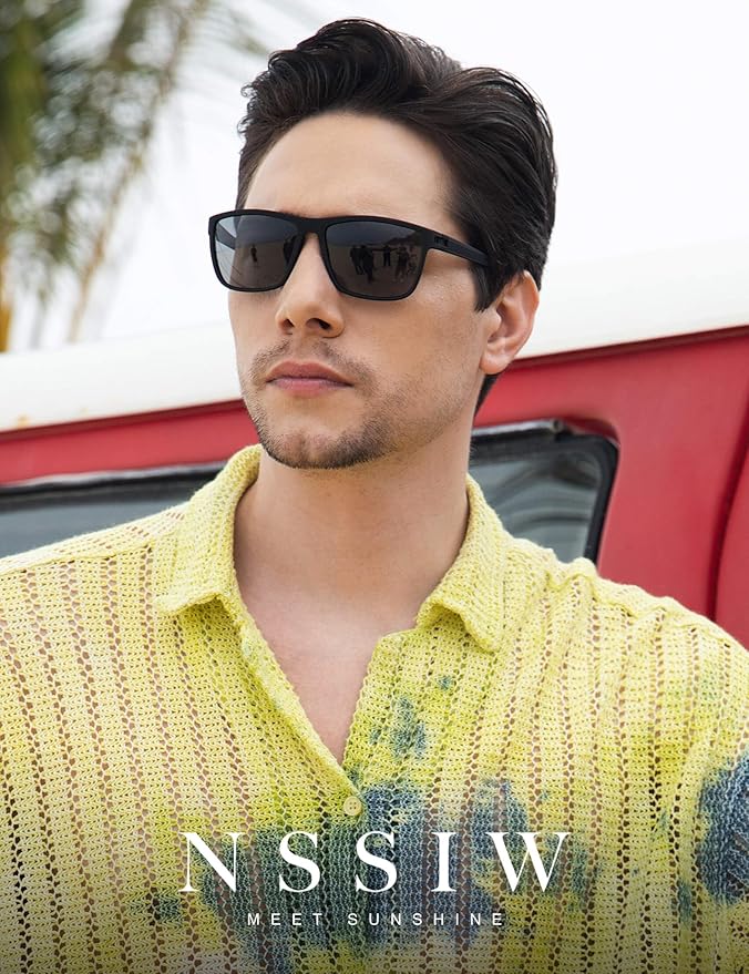 NSSIW Mens-Sunglasses Polarized Sunglasses Men : Classic Sun Glasses with UV Protection for Driving Fishing Golf 4 Packs NS45-1-3-6-10