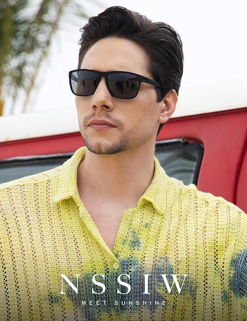 NSSIW Mens-Sunglasses Polarized Sunglasses Men : Classic Sun Glasses with UV Protection for Driving Fishing Golf 4 Packs NS45-1-3-6-10